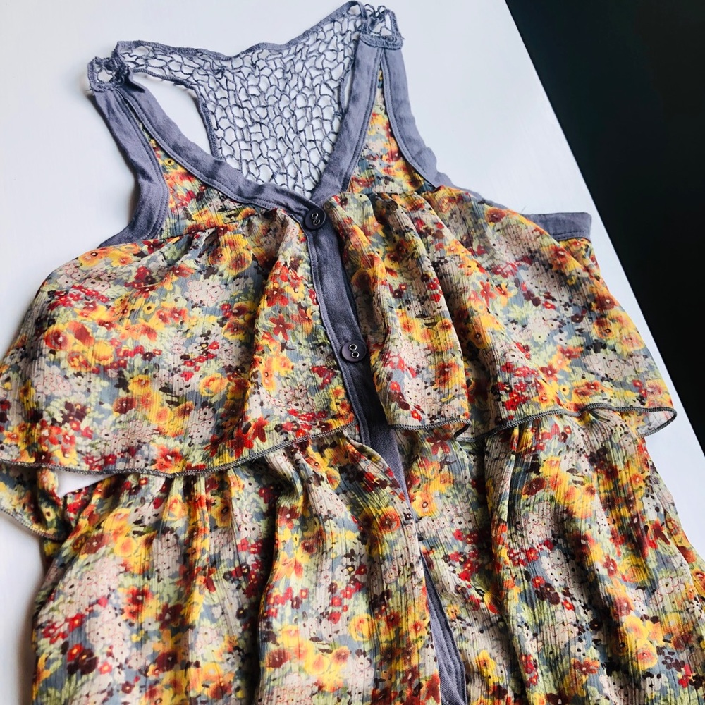 Flowered Blouse